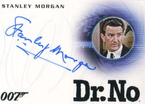 James Bond Archives 2015 Autograph Card A272 Stanley Morgan as Concierge - Picture 1 of 1