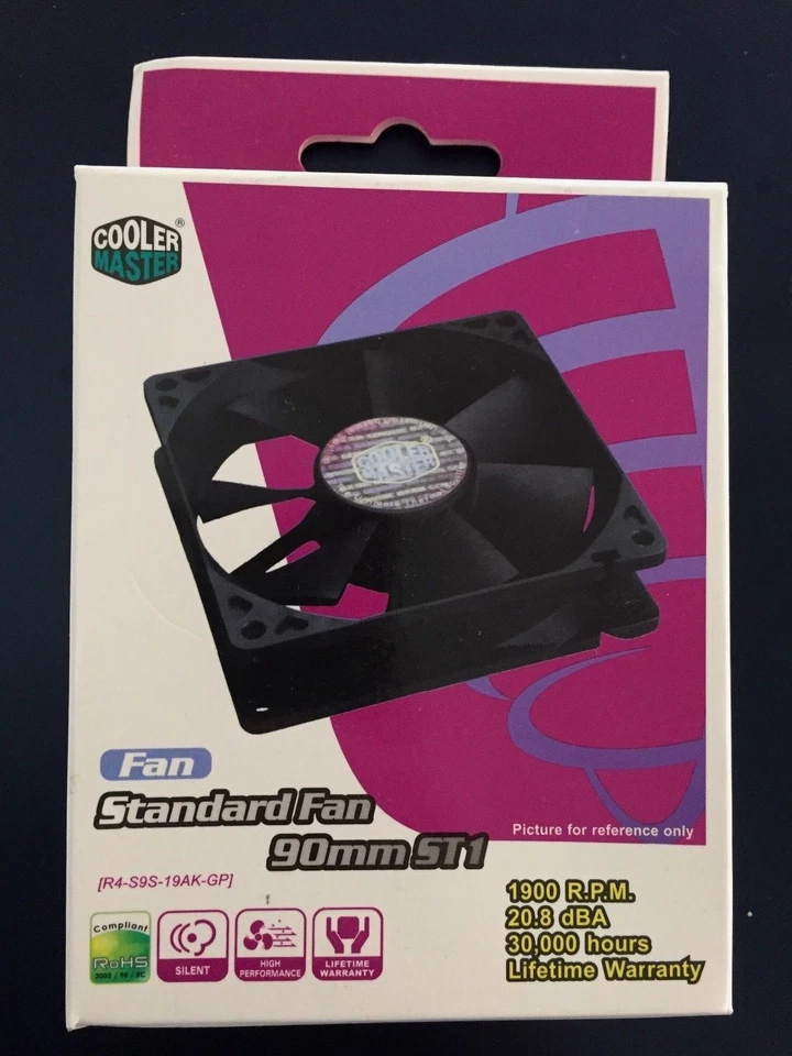 Cooler Master R4-S9S-19AK-GP 92mm Fan  - Image 1 of 3
