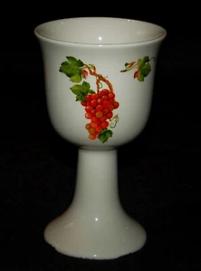 Copa de vino de cerámica Teleflora 1984 vintage - Imagen 1 de 6