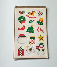 Vtg Holiday Fun Classic Christmas Sticker Sheets 1991 Current Inc 15625-3 New