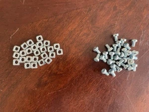 NEW ERECTOR Meccano Motorized Championship Race Car Spare Parts 25 screws & nuts - Picture 1 of 1