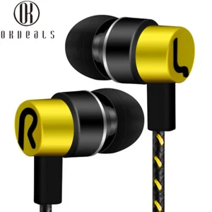 auricolare bass stereo nell'orecchio auricolare gli auricolari cuffie stereo - Zdjęcie 1 z 12