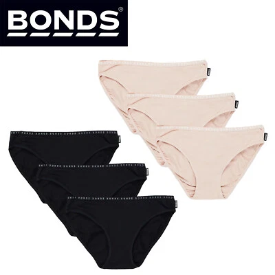 3PK Bonds Hipster Bikini Mujeres Damas Cómoda Ropa Interior Ropa Interior Bragas Calzoncillos WUFNA Foto 1 de 2