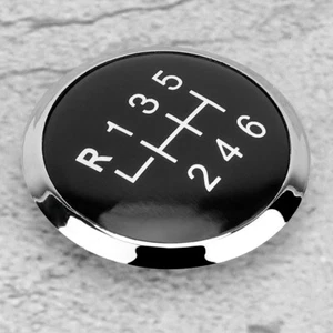 Car 6 Speed Gear Shift Knob Stick Cover Emblem Badge Cap Trim For T5 T5.1 Gp - Picture 1 of 5