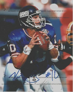 KENT GRAHAM FIRMADO AUTOGRAFIADO 8x10 - New York Giants - Steelers - Ohio State - Imagen 1 de 1