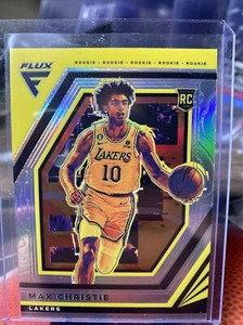 2022-23 Flux Max Christie Prizm Silver SP Rookie RC 