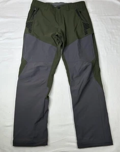 Cabela's Instinct Summit Runner Pants Deep Depths Green Men's Size 34 NO Suspend - Picture 1 of 15