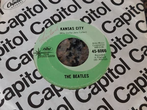 THE BEATLES 45 " Kansas City / Boys " CAPITOL Canada 1965' - Picture 1 of 2
