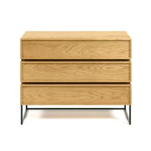 Kommode Taiana 100 x 42 x 78 cm Eichenfurnier Schrank Sideboard Esszimmer Neu - Bild 1 von 1