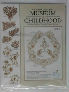 MARTHA PULLEN EMBROIDERY DESIN CD VICTORIA & ALBERT MUSEUM OF CHILDHOOD - Picture 1 of 2