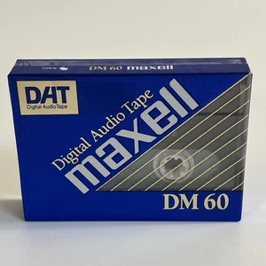 Maxell Digital Audio Tape DAT DM-60 Sealed - Picture 1 of 6