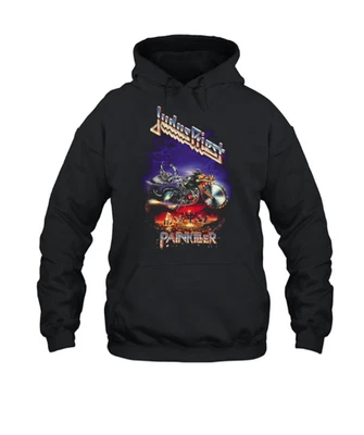 JUDAS PRIEST BK Hoodie | Heavy Metal Band Pullover | Classic Rock Concert Merch - Image 1 of 2
