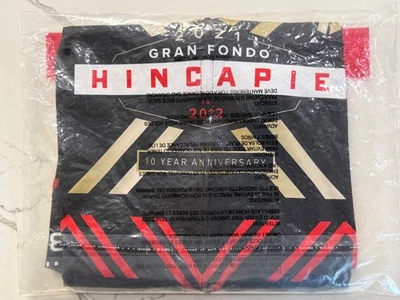 Camiseta deportiva de ciclismo Hincapie 2021 Grand Fondo 10 aniversario nueva con etiquetas Foto 1 de 4