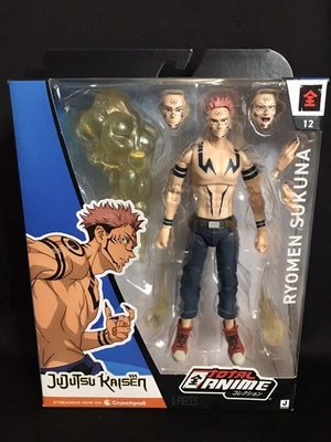 Jazwares Toys Total Anime Jujutsu Kaisen Ryomen Sukuna Action Figure - Image 1 of 4