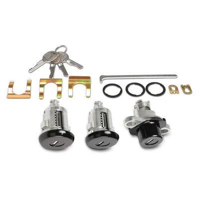 Комплект цилиндров замка передней левой и правой дверей и люка для Chevrolet Camaro 93-02 3 штуки - Изображение 1 из 4