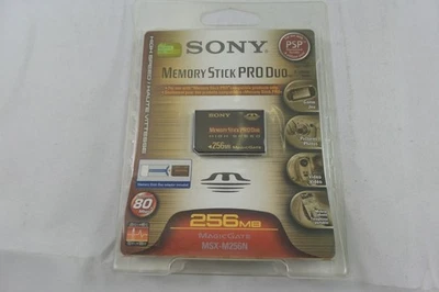 Sony 256MB Memory Stick Pro Duo - High Speed (MSX-M256N) - Image 1 of 2