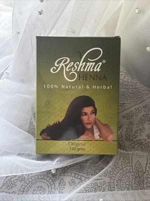 Reshma Henna 100% 天然草药原装 150 克全新 — 第 1/4 张图片