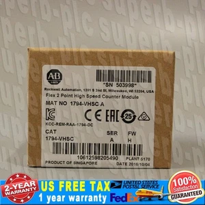 1 PCS New Sealed AB 1794-VHSC Flex I/O Very High Speed Counter Mod In US Stock - Picture 1 of 3