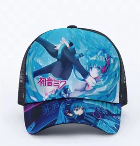 Hatsune Miku Baseball Hat Cap Fashion Style Kawaii Anime - Picture 1 of 2