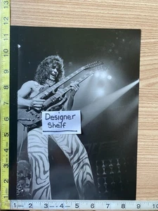 Eddie Van Halen On Stage & Double Guitar Scene Book Photograph - Picture 1 of 2