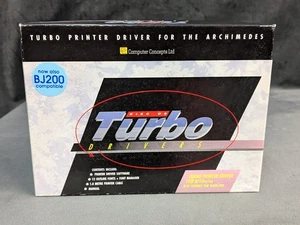 Computer Concepts Turbo Drivers RISC OS 3.1 Archimedes Software BJ10e/ex BJ200 - Picture 1 of 11