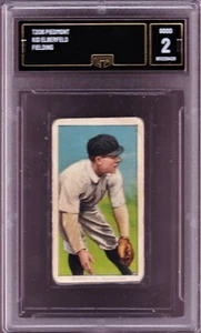 T206 Kid ELBERFELD FIELDING, GMA 2 No Creases, Centered - Washington - Picture 1 of 2