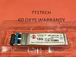 Genuine F5 Networks 10G OPT-0017-00 F5-UPG-SFP+LR-R SFP+ SMF 1310nm 10km module - Picture 1 of 1