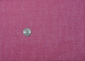 100% Cotton Fabric Weave Like Print in Flamingo Pink - By the Yard - Picture 1 of 2