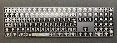 Apple Magic Keyboard 2 Desktop Tastatur (OHNE Tasten) A1843 MQ052D/A schwarz - Bild 1 von 4