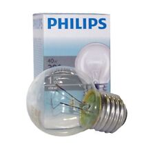 10 x Philips Tropfen Glühbirne 40W E27 KLAR Glühlampe 40 Watt Glühbirnen Birne
