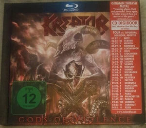 KREATOR 'GODS OF VIOLENCE' LTD CD DIGIBOOK W/LIVE BLURAY ☆VGC☆ SLAYER/EXODUS etc - Picture 1 of 5