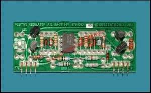 Tektronix 2335 2336 2337 Oscilloscopes Positive Regulator Board # 670-6533-00 - Imagen 1 de 1