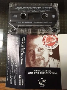 Albion Jazz Band One For The Guv'Nor rare cassette tape NM Stomp Off label - Picture 1 of 2