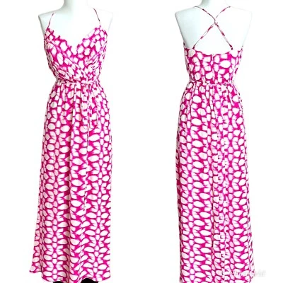 Shoshanna Y2K шелк розовый макси платье 4 Fairycore платье романтический кокетка свадьбы  - Изображение 1 из 4