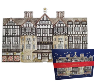Liberty 2 in 1 Double Sided Tudor Building Shaped Jigsaw Puzzle 750 Pc Complete - Picture 1 of 18