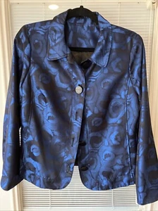 A-blau schwarze Jacke Größe 8-10 Special - Bild 1 von 7