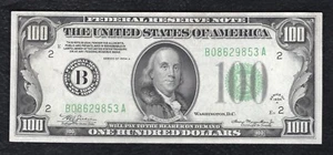 FR. 2153-B 1934-A $100 FRN FEDERAL RESERVE NOTE NEW YORK, NY GEM UNCIRCULATED - Picture 1 of 2