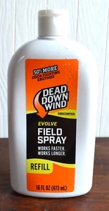 Dead Down Wind Evolve Field Spray 16 oz. Refill Unscented New - Picture 1 of 2
