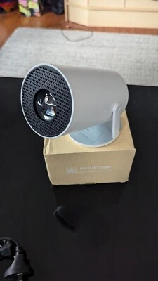 4K Mini Projector 10000 Lumen LED 1080P WiFi Bluetooth UHD Portable Home Theater - Image 1 of 4