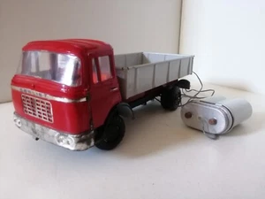 Mont Blanc Spielzeug JMB Berliet GAK elektrischer Kipper Plastiktole 1/18 - Bild 1 von 7