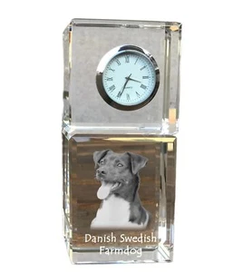 Dänisch-schwedischer Bauernhund Crystal With Dog Art-Dog - Picture 1 of 5