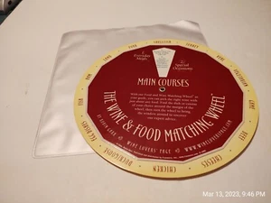 The Wine & Food Matching Wheel Main de Robin Garr - Imagen 1 de 4