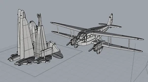 Bolt Action: British de Havilland DH 89 Dragon Rapide Transport (1:56 Scale) - Picture 1 of 2
