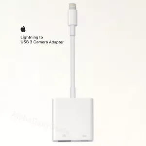 Adattatore fotocamera originale Apple Lightning a USB 3.0 Type-A A1619 - Foto 1 di 4
