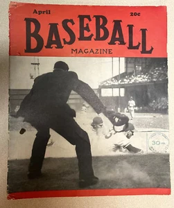 Baseball Magazine - April 1948 Cover: Phillies v Cubs Cover Cy Young - Picture 1 of 8