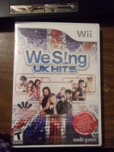 WE SING UK HITS~2012 NEW SEALED NINTENDO Wii GAME~USA GAME~RATED T~NORDIC GAMES - Imagen 1 de 2
