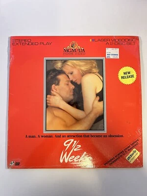 9 1/2 Weeks, Laserdisc, Mickey Rourke, Kim Basinger, Extended Play (1986) - Image 1 of 2