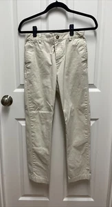 VINEYARD VINES Pants Boys Size 16  By Shep Ian Stretch Straight Chino Off White - Picture 1 of 5