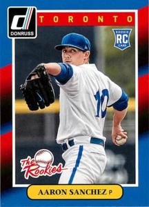 Aaron Sanchez 96 2014 Donruss The Rookies Rookie RC - Picture 1 of 2