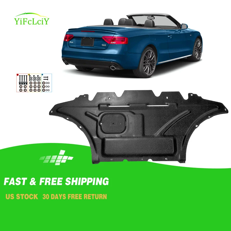 Front Skid Plate For Audi A5 2008-2017  Impact Resistant Engine Guard Cover — 第 1/4 张图片